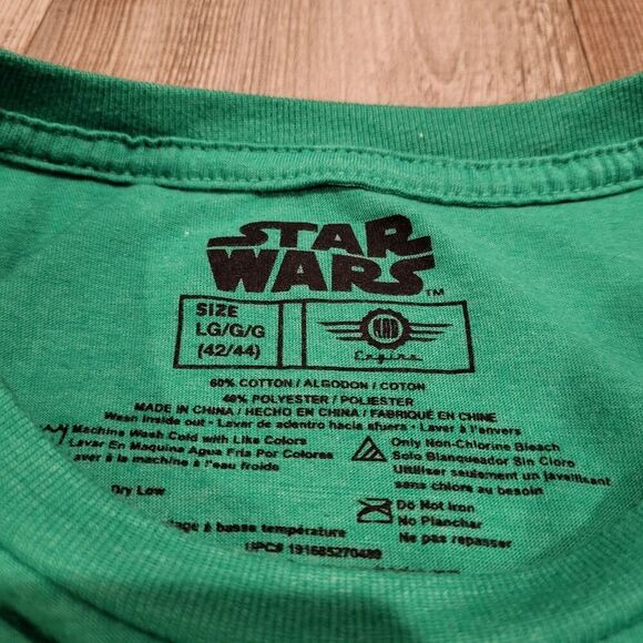 Star Wars Darth Vader I'm Not Jolly Graphic Tee Shirt Mens Size Large - Picture 4 of 6